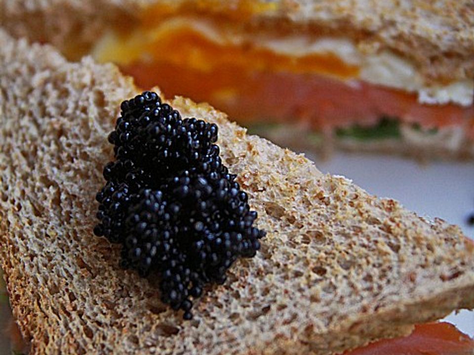 Sündiges Räucherlachssandwich von freshkiss| Chefkoch