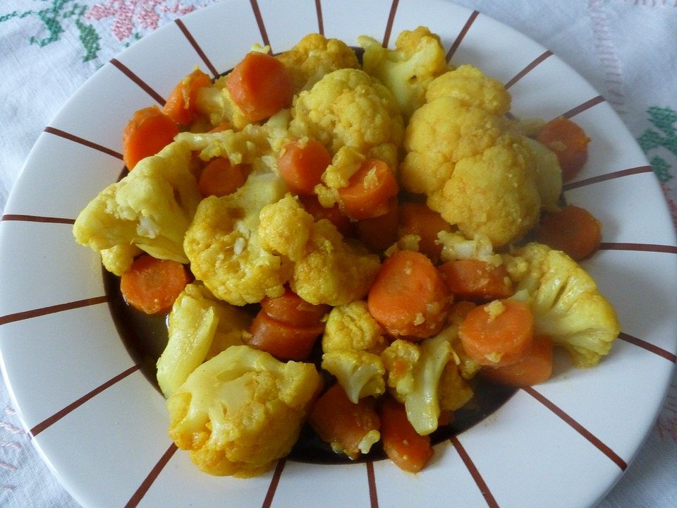 Blumenkohl-Möhren-Curry von vendtastic | Chefkoch