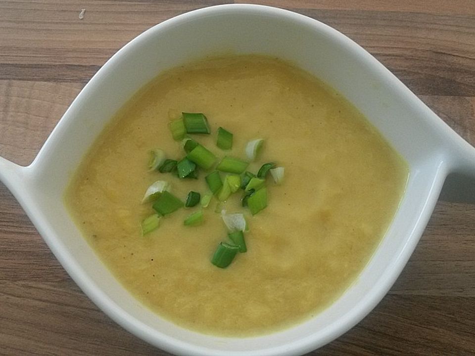 Ingwer-Birnen-Curry Cremesuppe von Skyter| Chefkoch
