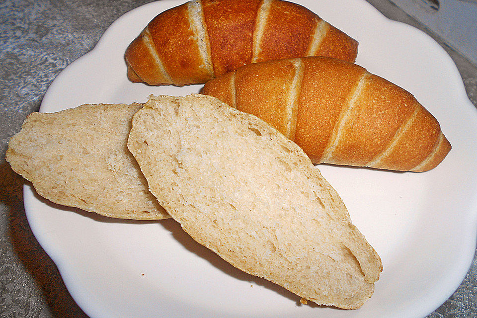 Dinkel-Laugenhörnchen mit oder ohne Käse