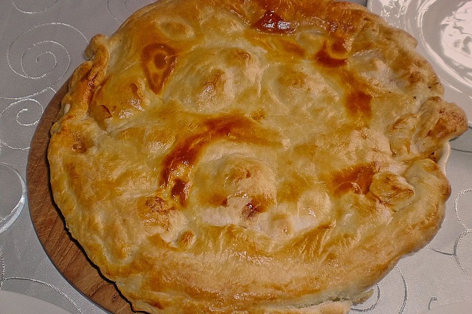 Würzige Geflügel-Pie