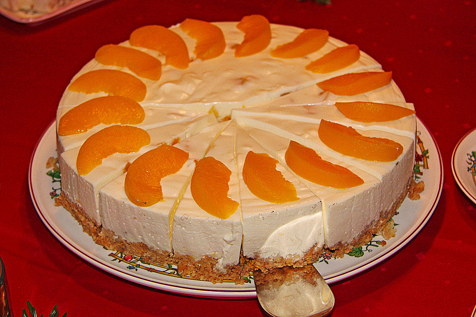 Pfirsich-Quark-Torte