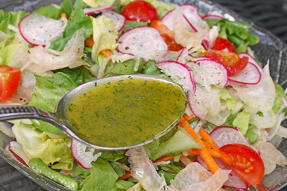 Senf-Honig-Dill- Dressing