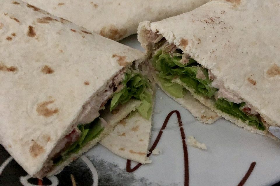 Thunfisch Wraps