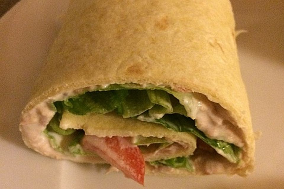 Thunfisch Wraps