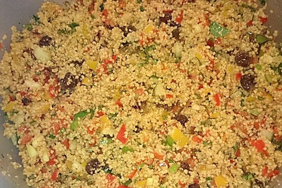 Hélos leckerer Couscous-Salat