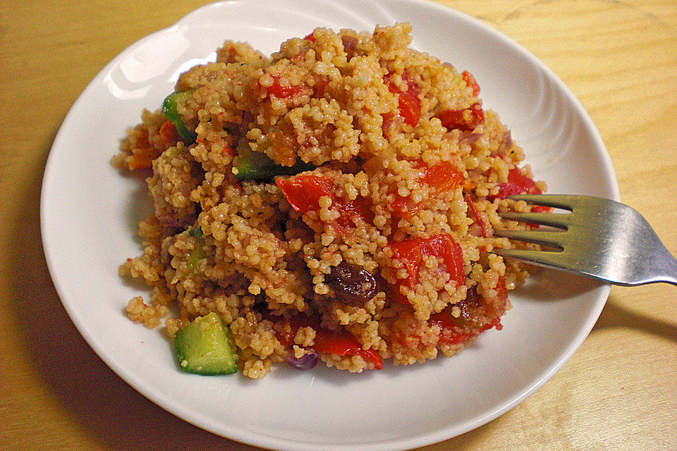 Hélos leckerer Couscous-Salat