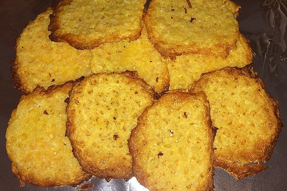 Low Carb Parmesan-Gouda-Chips