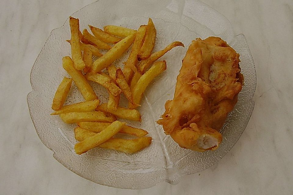 Fish 'n' Chips with Beer Batter