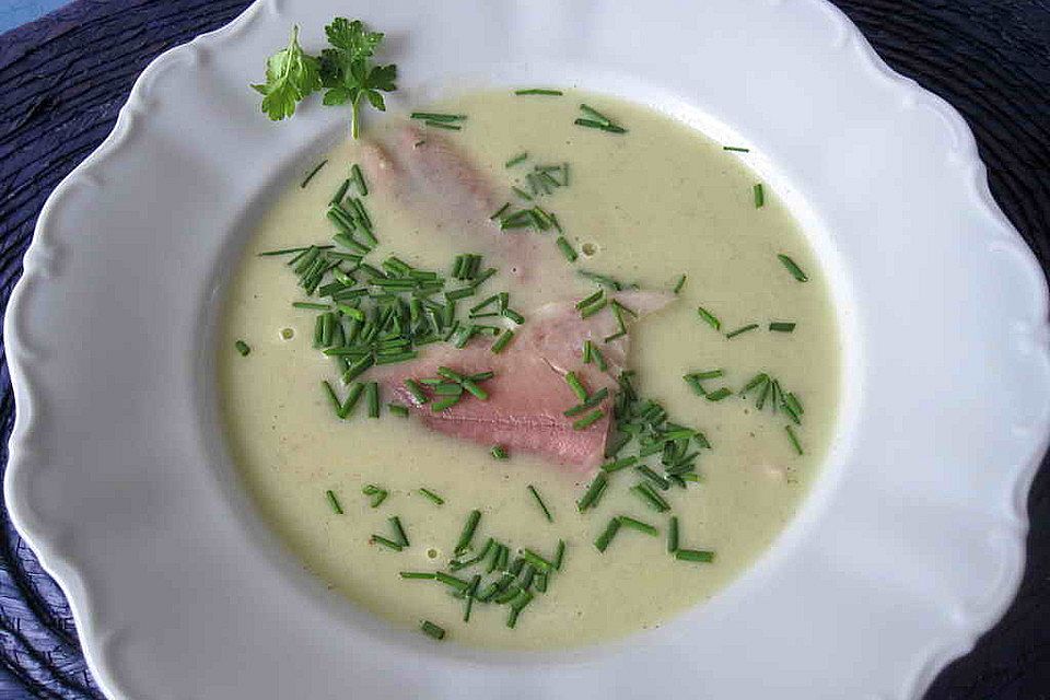 Edle Kartoffel-Meerrettich-Suppe