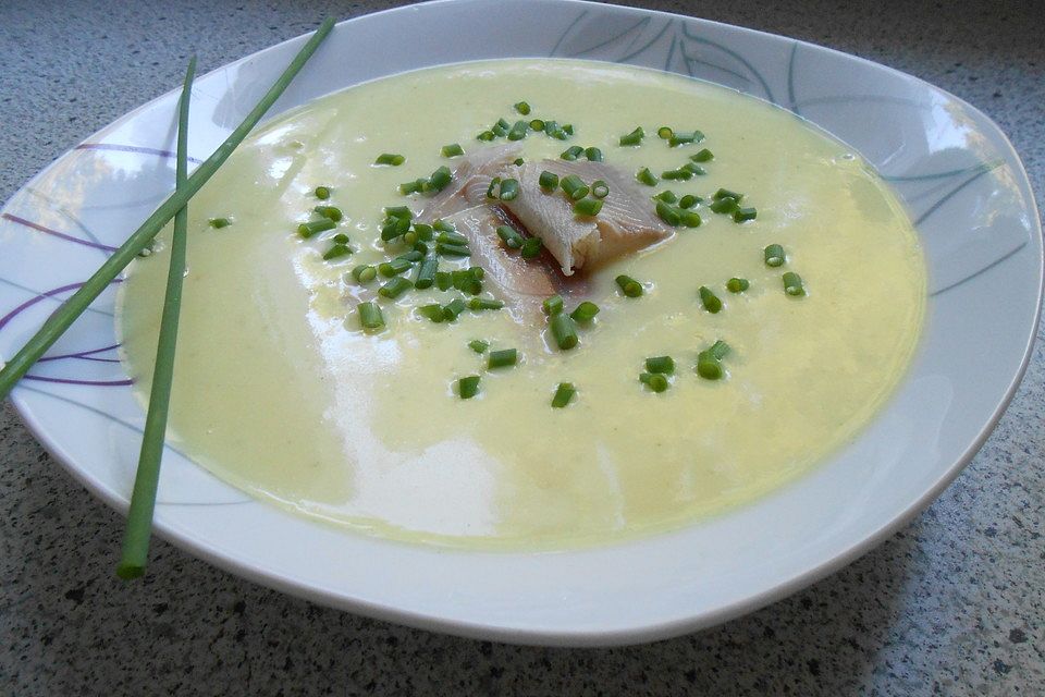 Edle Kartoffel-Meerrettich-Suppe