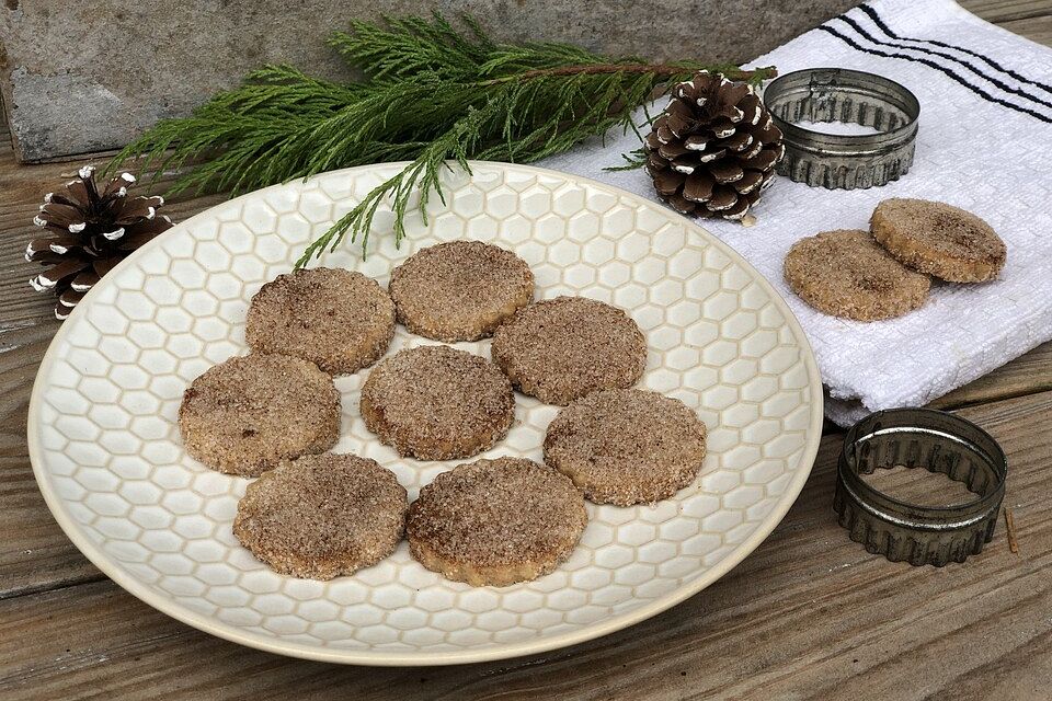 Gewürzbutterplätzchen