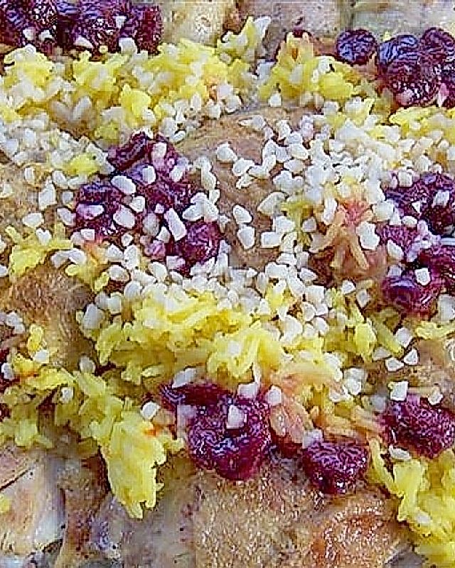 Albalo polo - Reis mit Hähnchen und Sauerkirschen