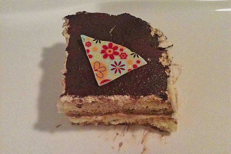 Leichte Tiramisu