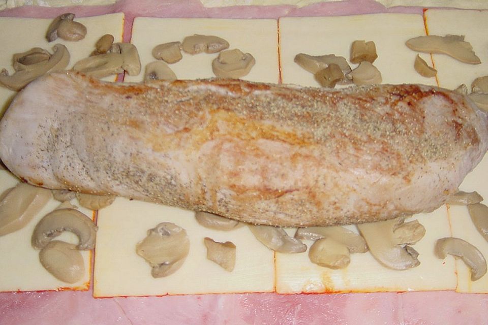 Schweinefilet im Blätterteig