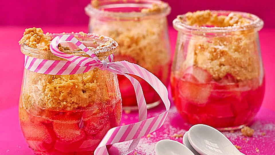 Rhabarber Crumble von FlowerBomb