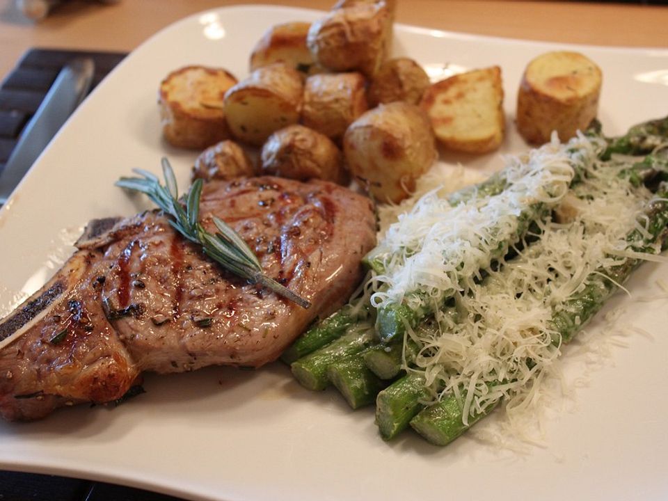 Grüner Spargel mit Parmesan von Ginger88| Chefkoch