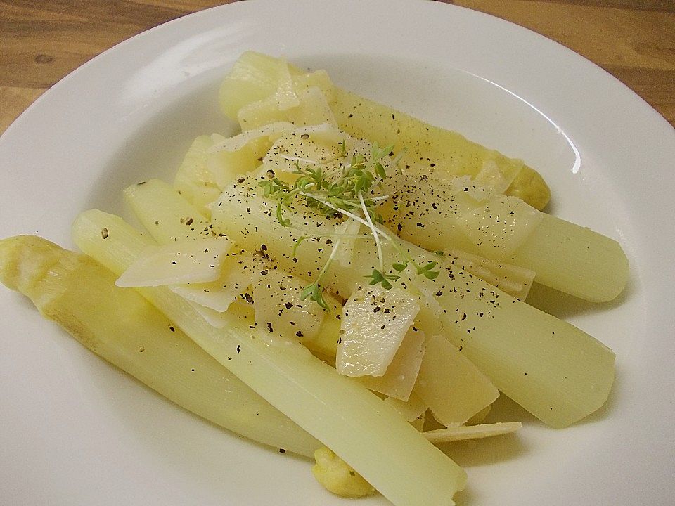 Grüner Spargel mit Parmesan von Ginger88| Chefkoch