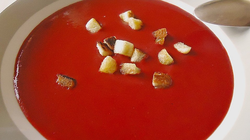 Kalte Erdbeersuppe von hefide