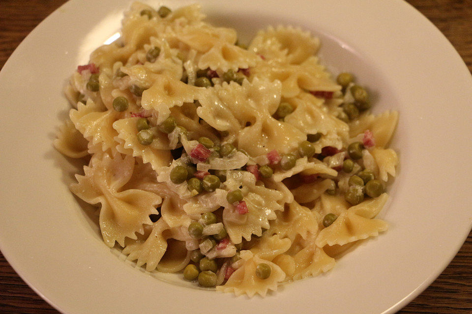 Penne-Auflauf alla carbonara nach Valeria