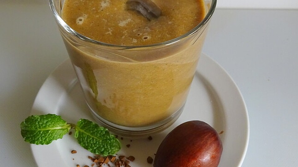 Kaffee-Avocado-Milchshake