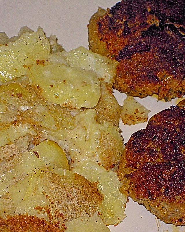 Sahne-Kartoffeln aus dem Backofen