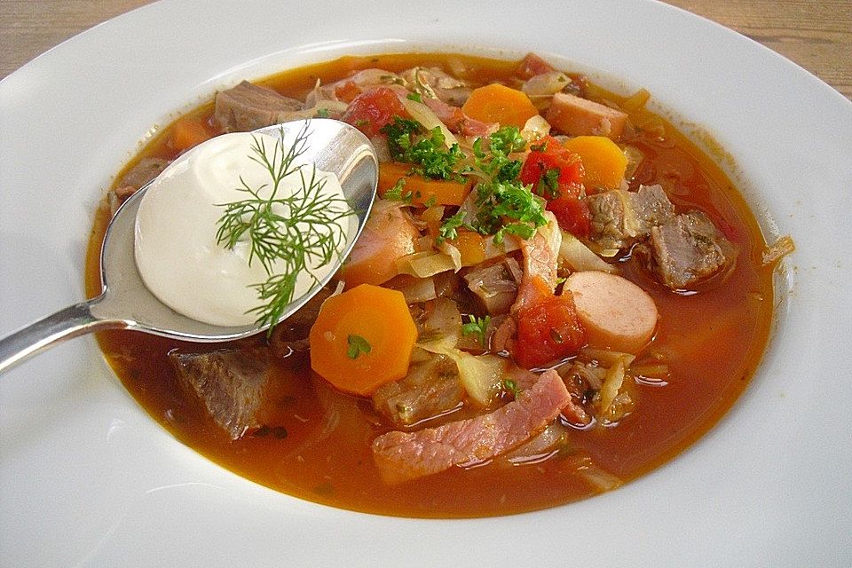 Omas beste Kohlsuppe