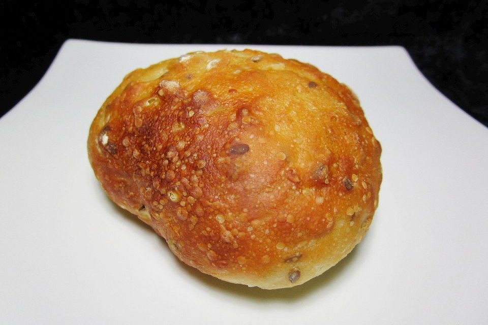 Knusprige Langschläferbrötchen