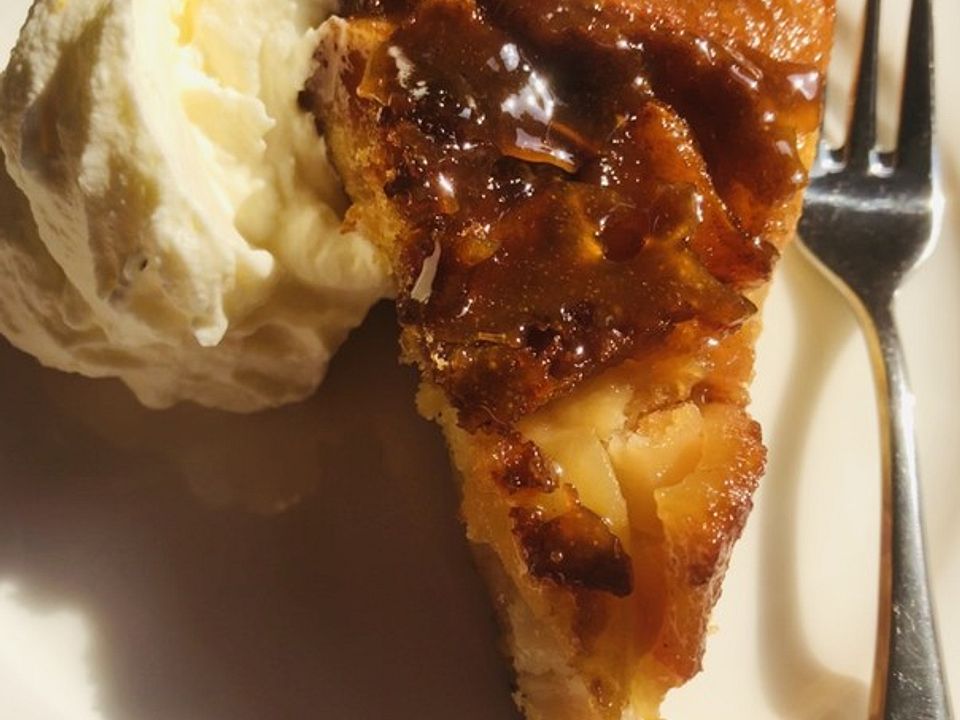 Gestürzter Apfelkuchen mit Karamell - Kochen Gut | kochengut.de