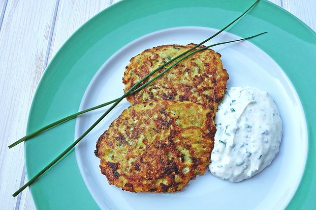 Kartoffel-Zucchini-Puffer von JennyJane| Chefkoch