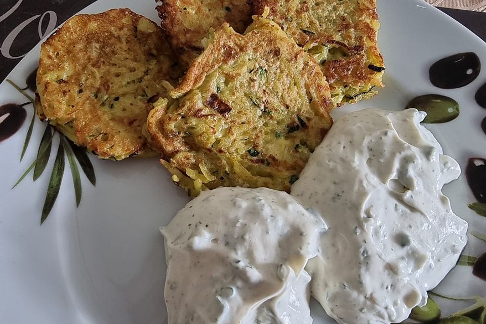 Kartoffel-Zucchini-Puffer