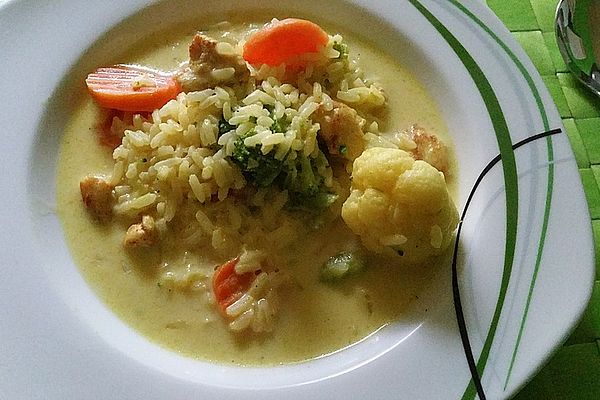 Curryreis mit Hähnchen von Mona-K | Chefkoch