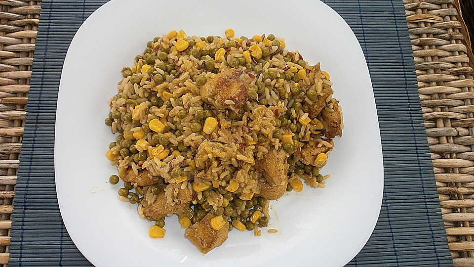 Curryreis Mit Hahnchen Von Mona K Chefkoch 