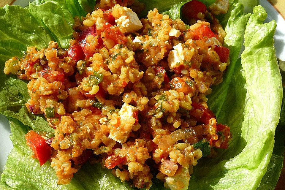 Linsen-Bulgur-Salat