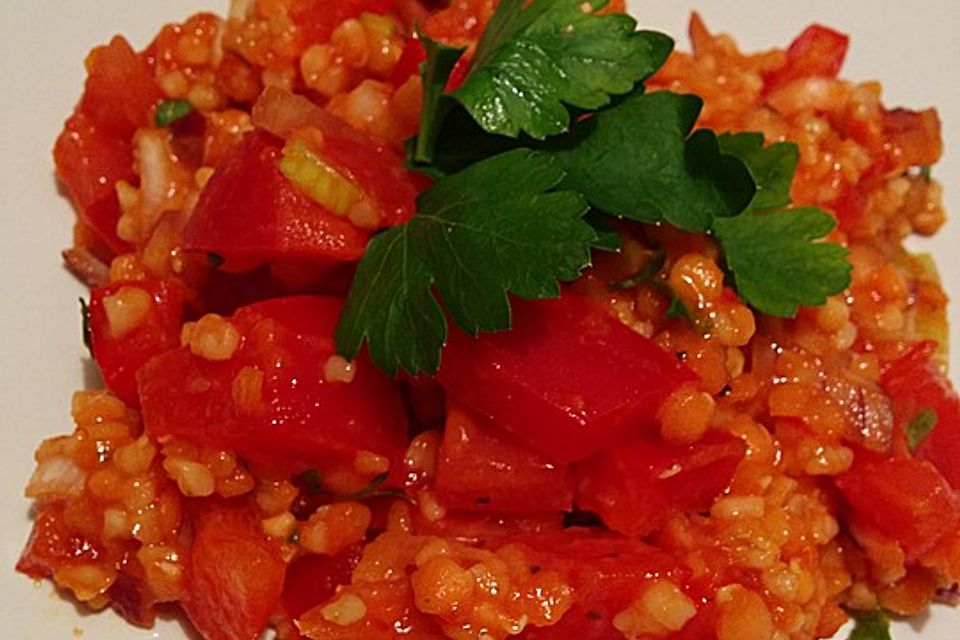 Linsen-Bulgur-Salat