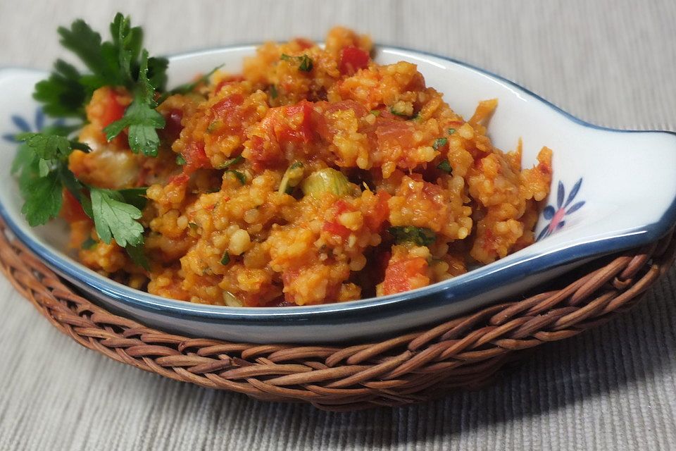 Linsen-Bulgur-Salat