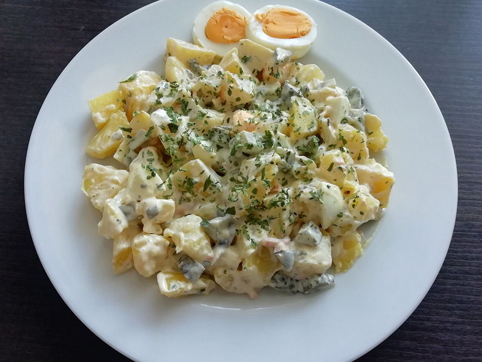 Feiner Kartoffelsalat mit Ei von lucky_milano| Chefkoch