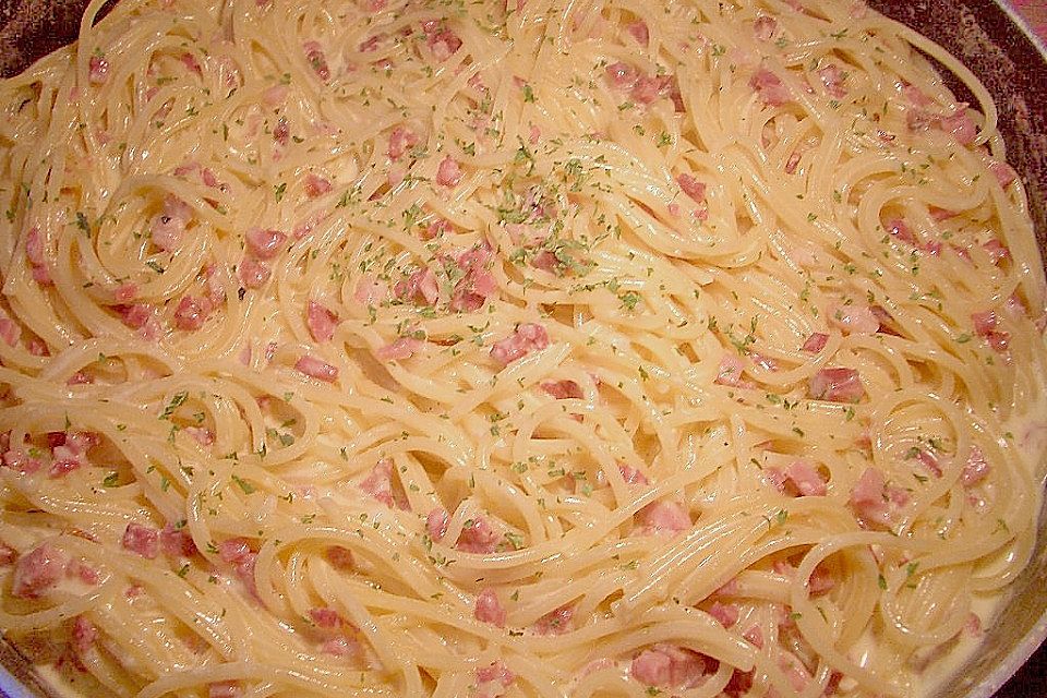 Spaghetti Carbonara, spezial