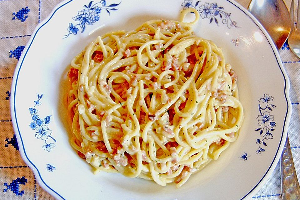 Spaghetti Carbonara, spezial