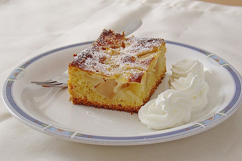 Apfel - Schmandkuchen