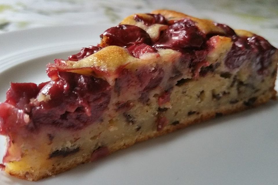 Bananen-Kirsch-Kuchen