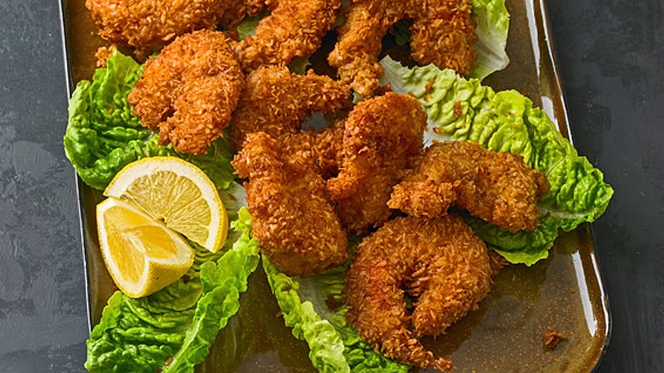 Kokosnuss-Shrimps