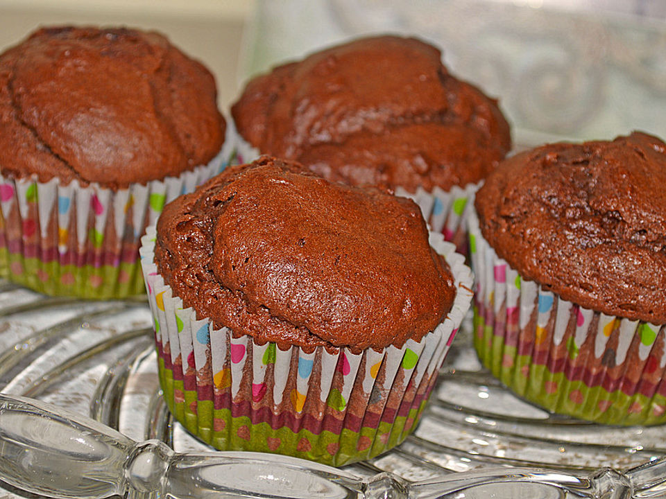 Schoko-Bananen-Muffins von butterflys80| Chefkoch