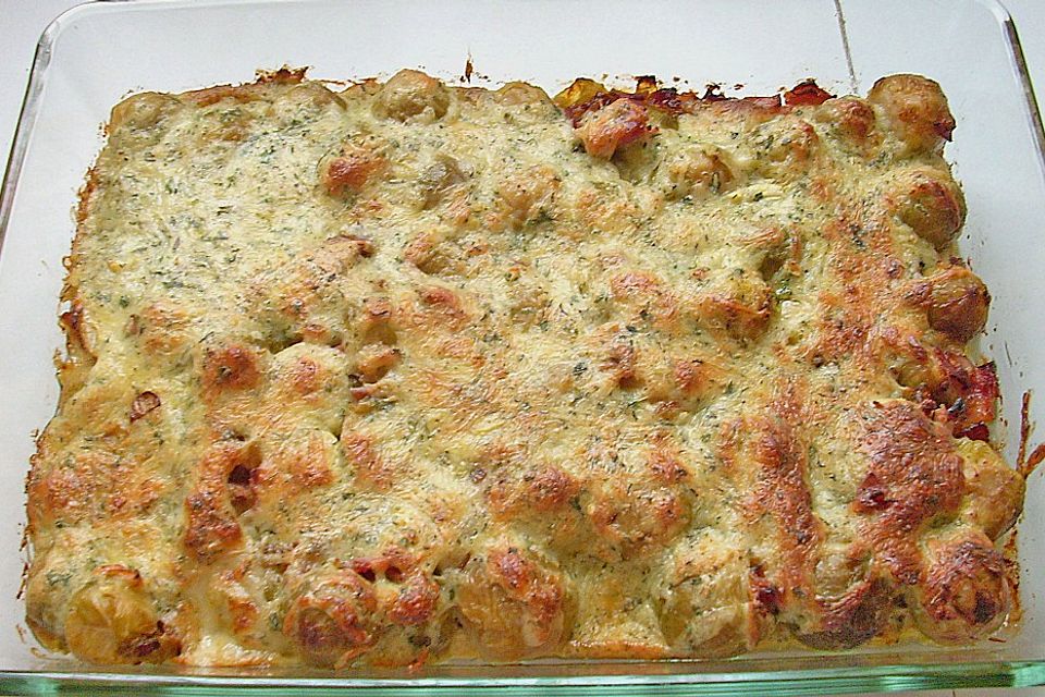 Rosenkohlauflauf Rosenkohlauflauf
