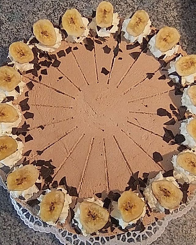 Schoko-Bananen Torte