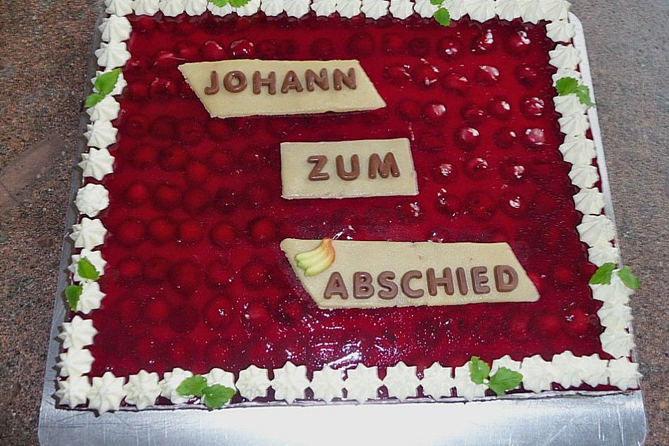 Kirsch-Schmand-Blechkuchen