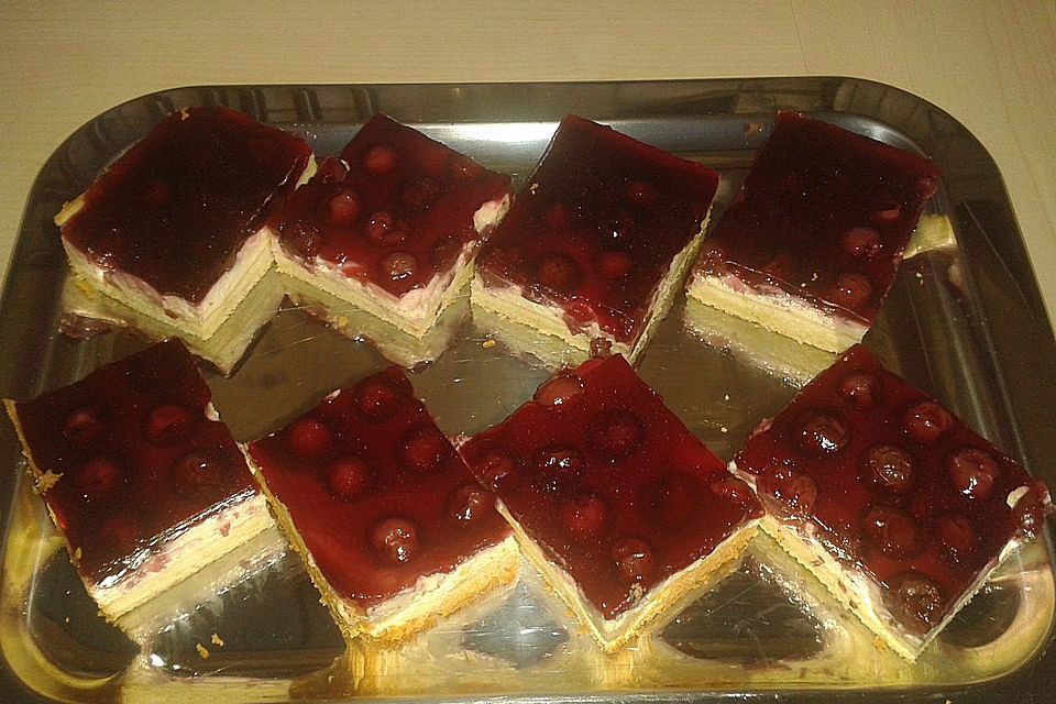 Kirsch-Schmand-Blechkuchen