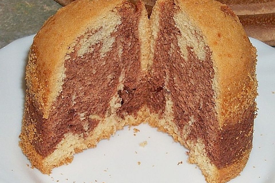 Marmorkuchen im Weckglas (Sturzglas) Marmorkuchen im Weckglas (Sturzglas)