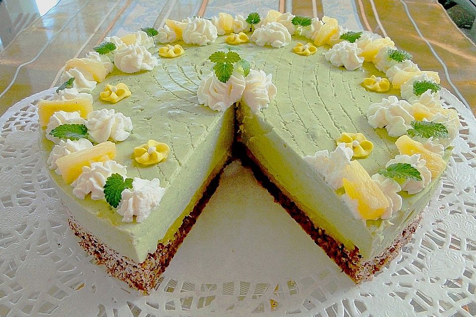 Latte Matcha Torte