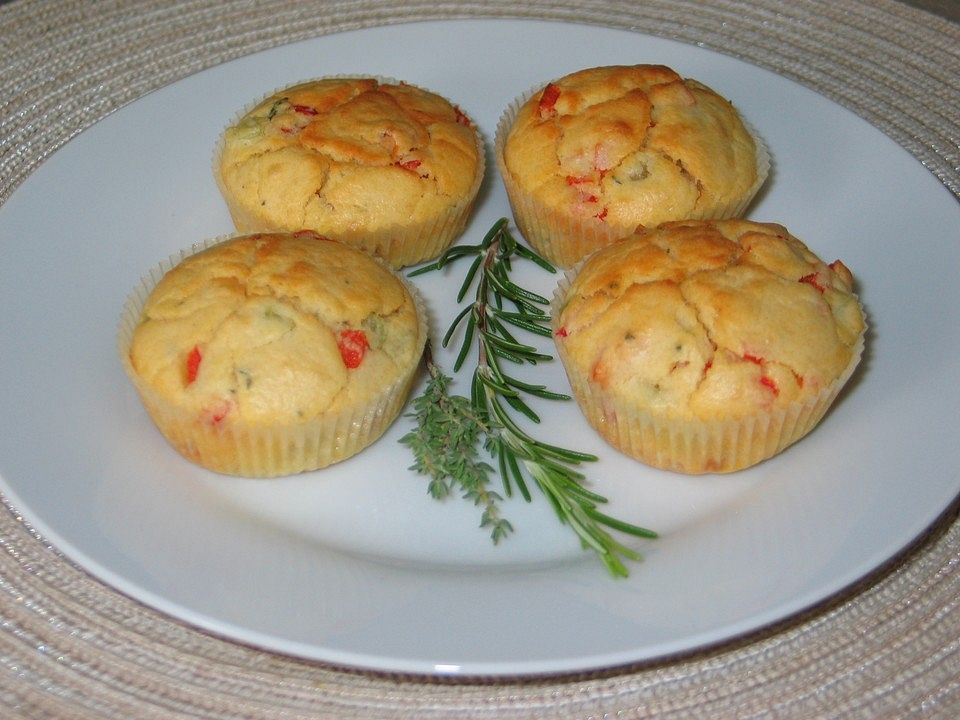 Salzige Muffins Mit Paprika - Rezepte Suchen